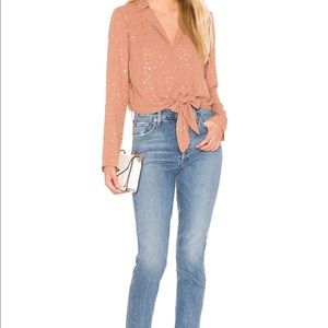 BCBGeneration Starry Blouse XS